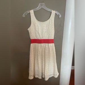 Charlotte Russe white and red dress!